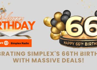 Simplex Radio Turns 66: A Celebration of Trust, Service & Top Deals